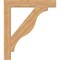 Ekena Millwork Funston Block Smooth Bracket, Western Red Cedar, 5 1/2"W x 42"D x 48"H BKT06X42X48FST05SWR - alternate 2